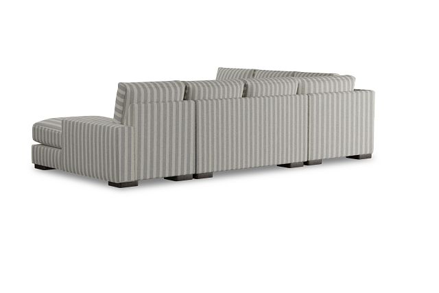 Edgewater Sea Lane Light Gray Medium Right Chaise Sectional