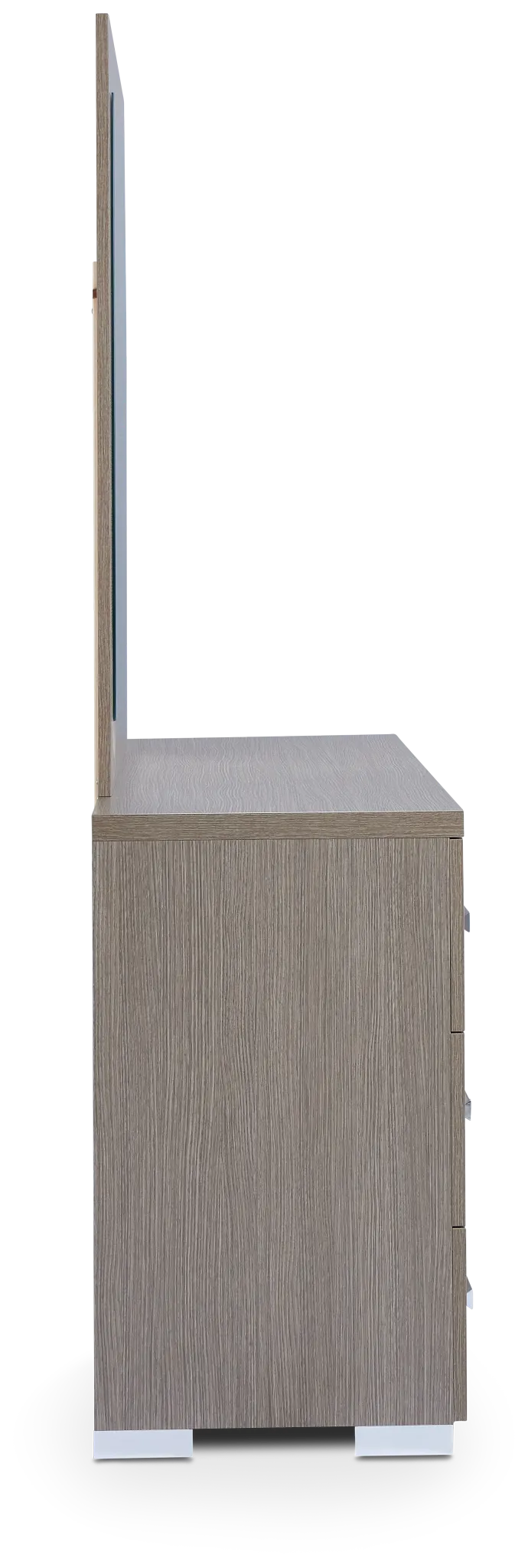 Lucca Gray Dresser & Mirror