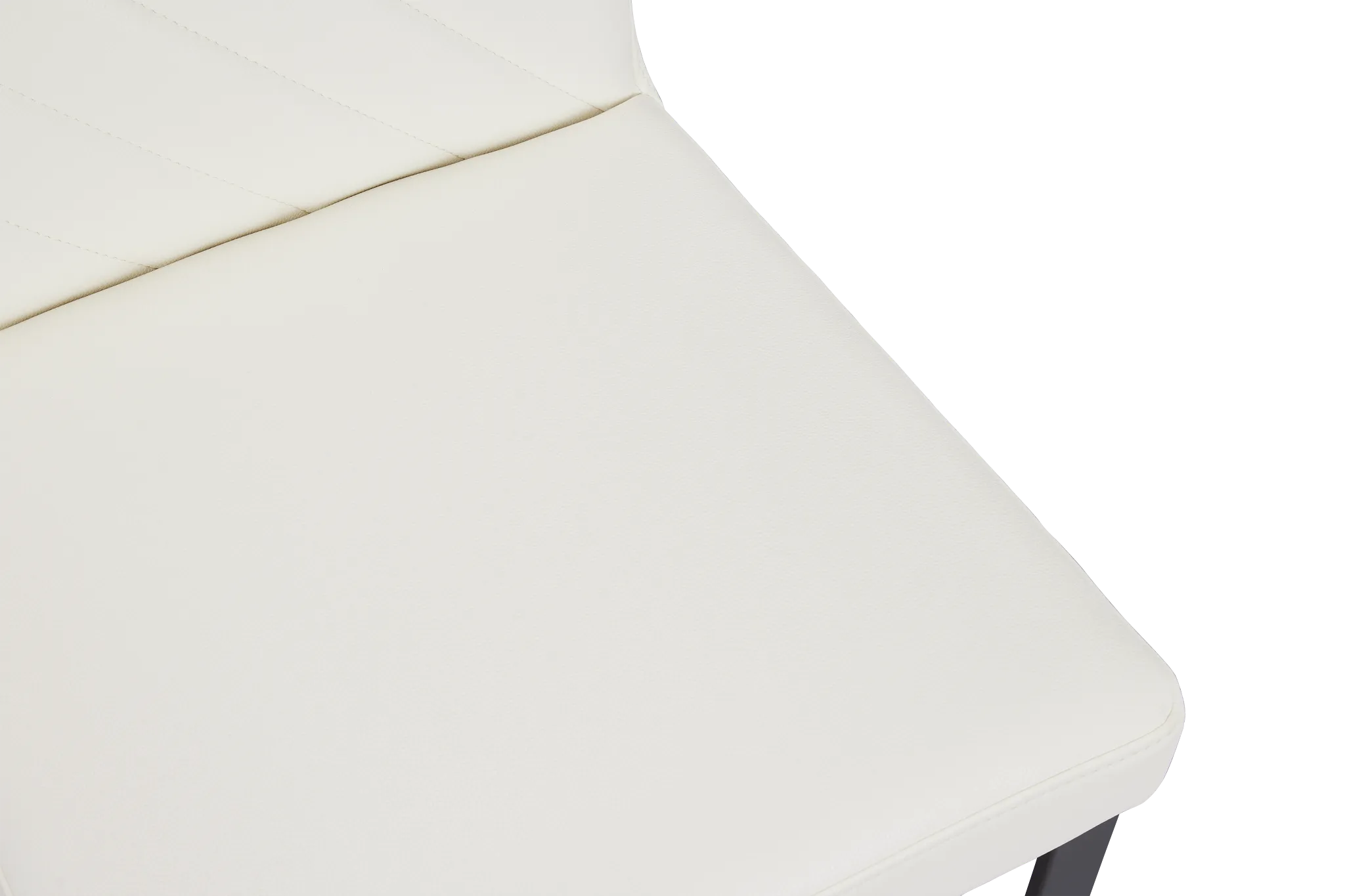 Harlem White Upholstered Side Chair