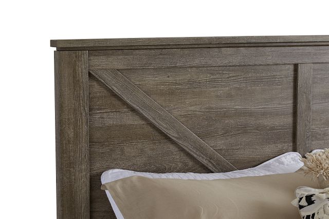 Blueridge Light Tone Panel Bed