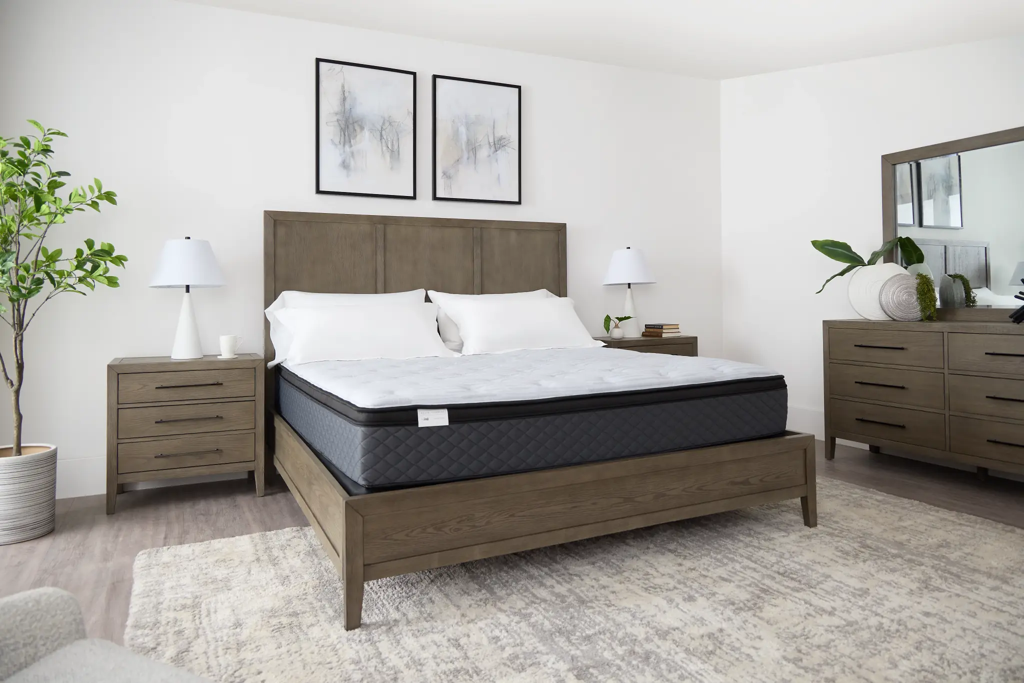 Kevin Charles By Sealy Essential 12" Plush Euro Top Mattress Kevin Charles By Sealy Essential 12" Plush Euro Top Mattress