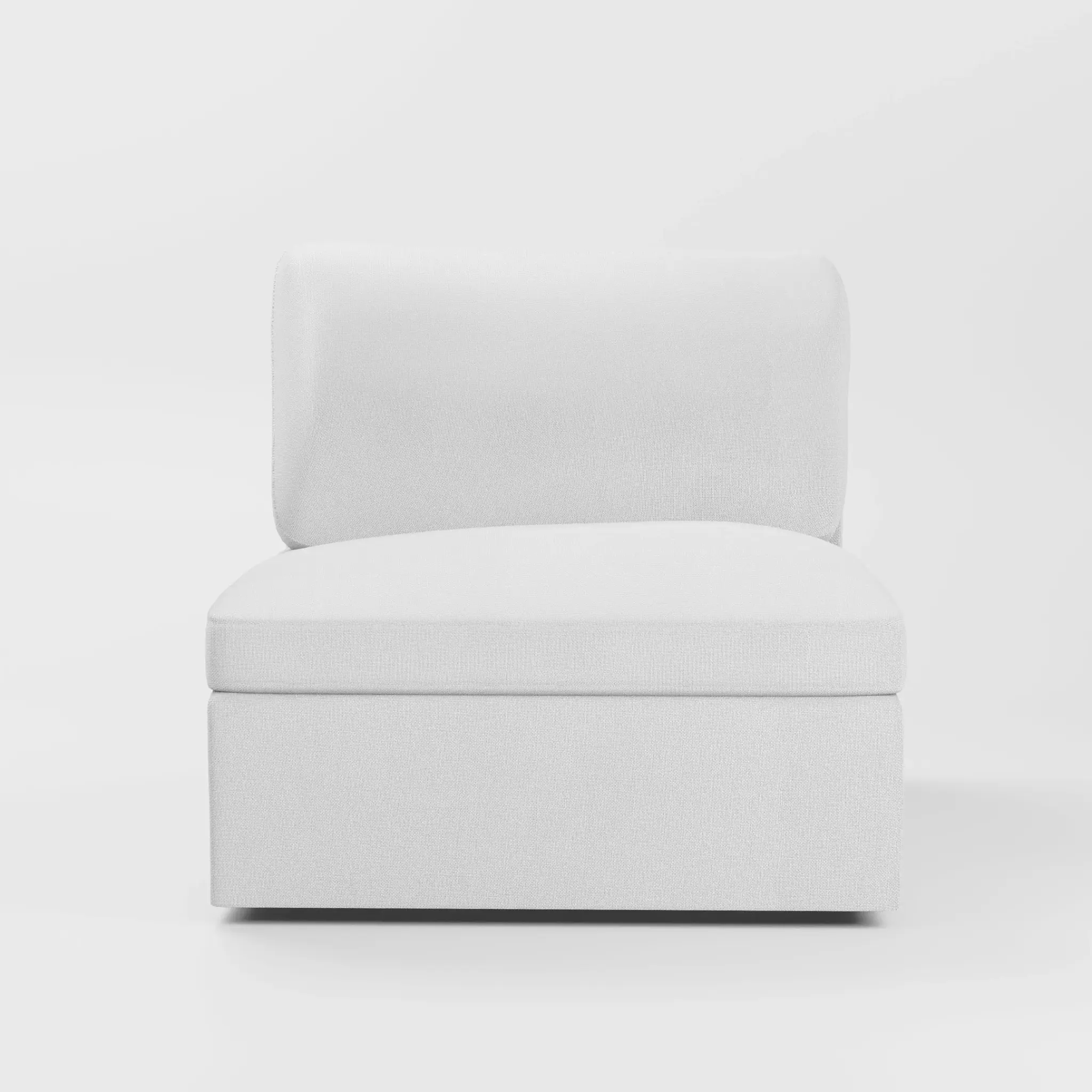 Destin Suave White Fabric Swivel Chair Destin Suave White Fabric Swivel Chair