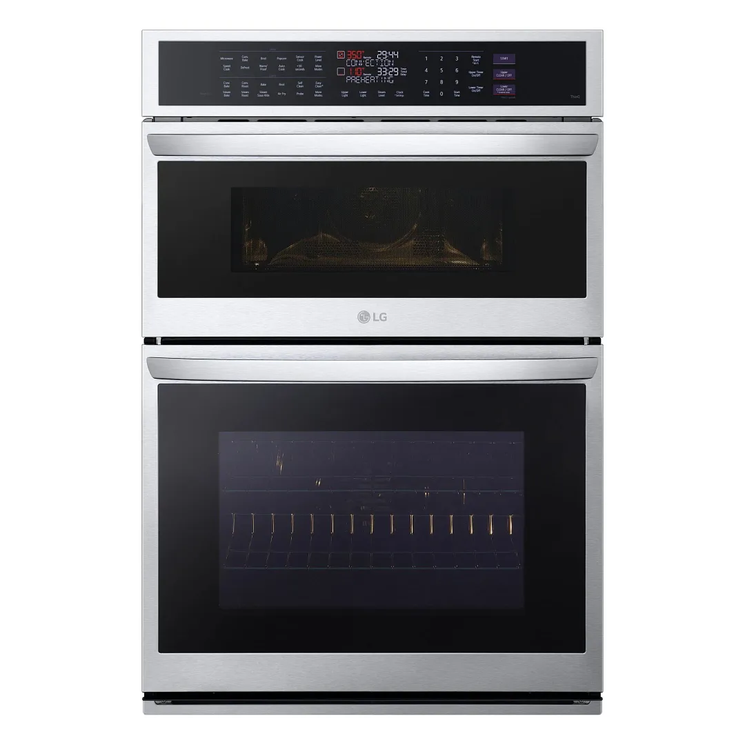 Lg 6427 Series Stainless Steel Electric Oven And Microwave Combo