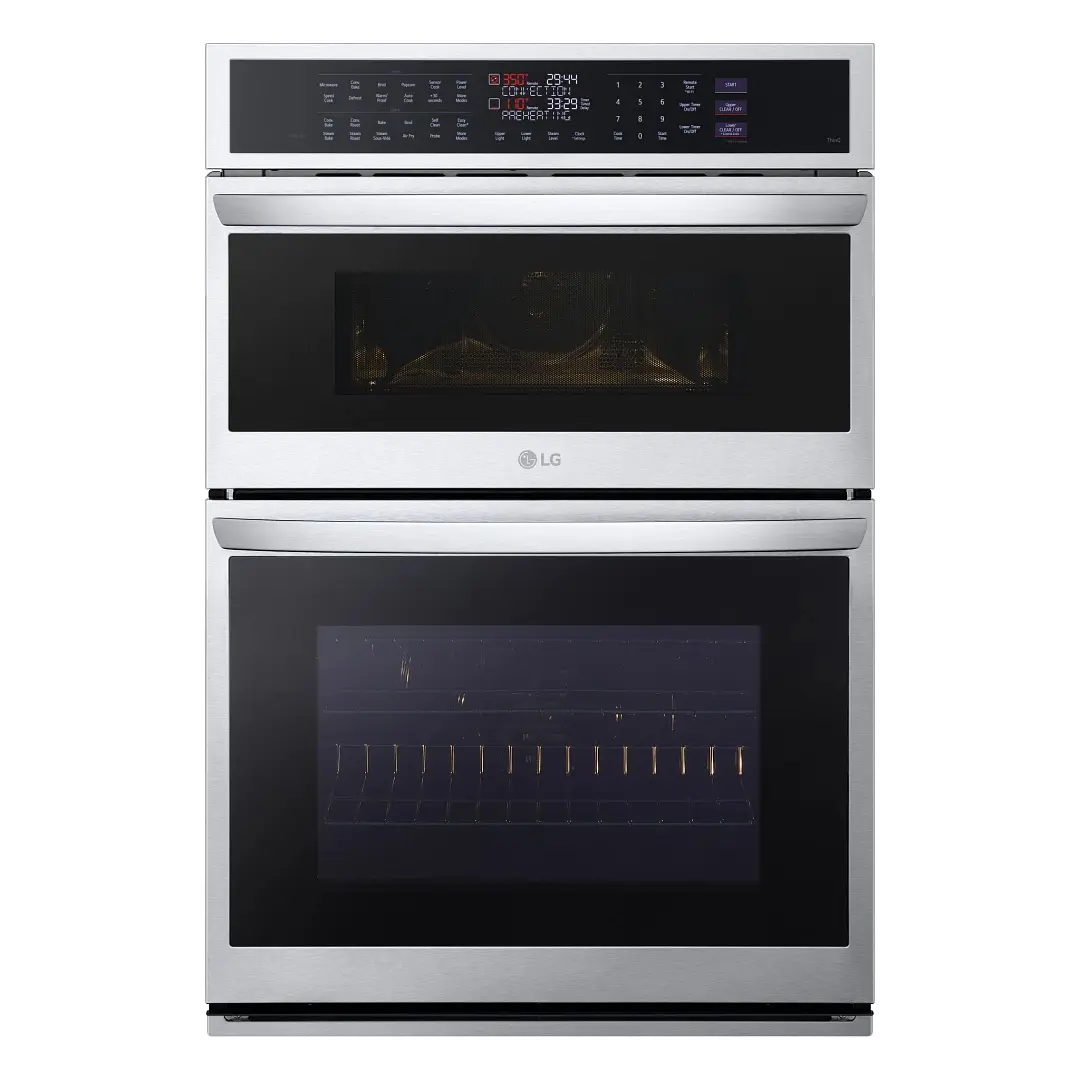 Lg 6427 Series Stainless Steel Electric Oven And Microwave Combo Lg 6427 Series Stainless Steel Electric Oven And Microwave Combo