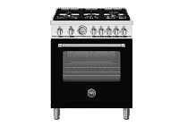 Bertazzoni 305 Series Black 30" Gas Range