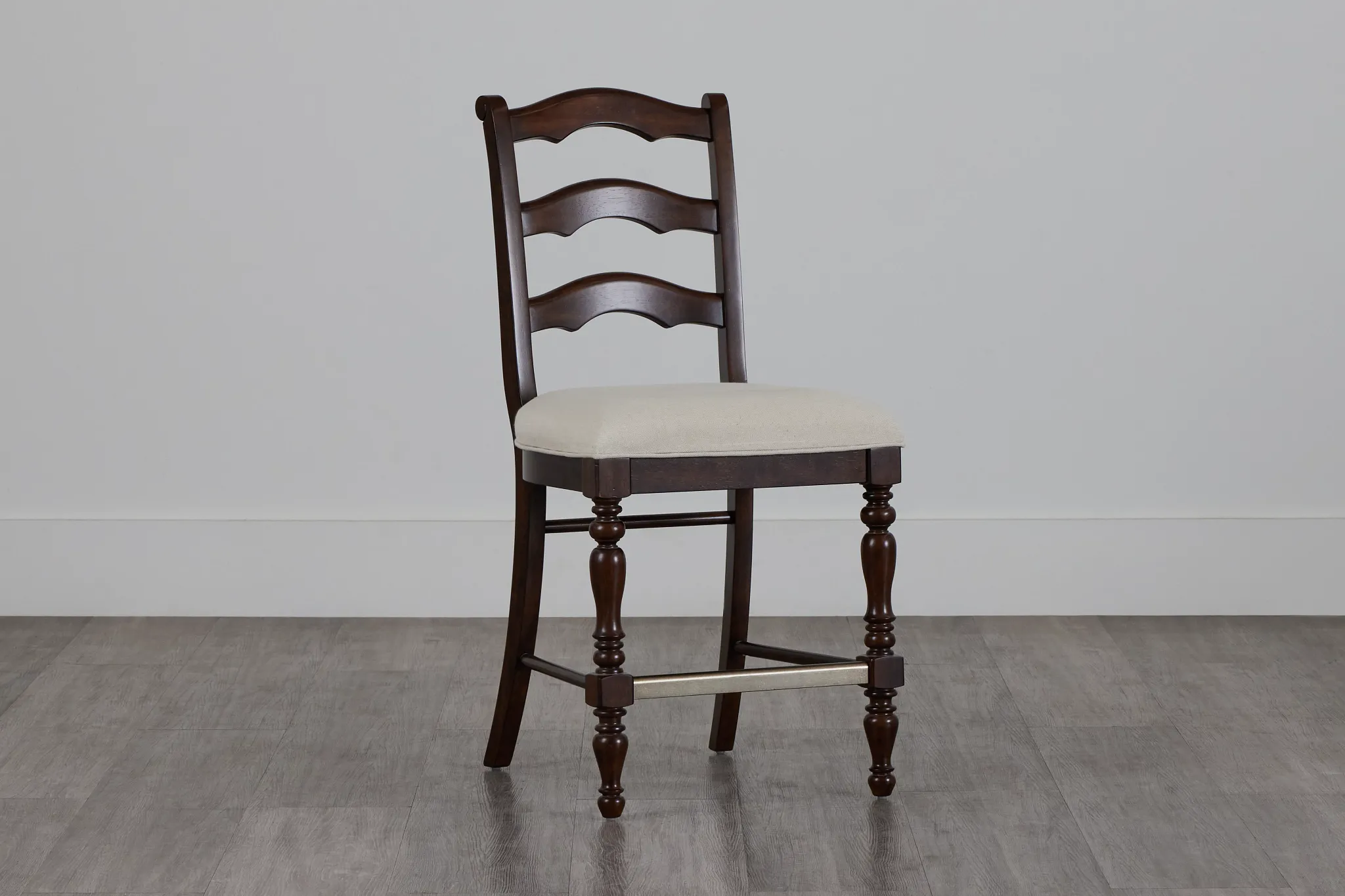 Savannah Dark Tone 24" Upholstered Barstool