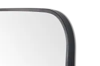 Hudson Black Small Mirror