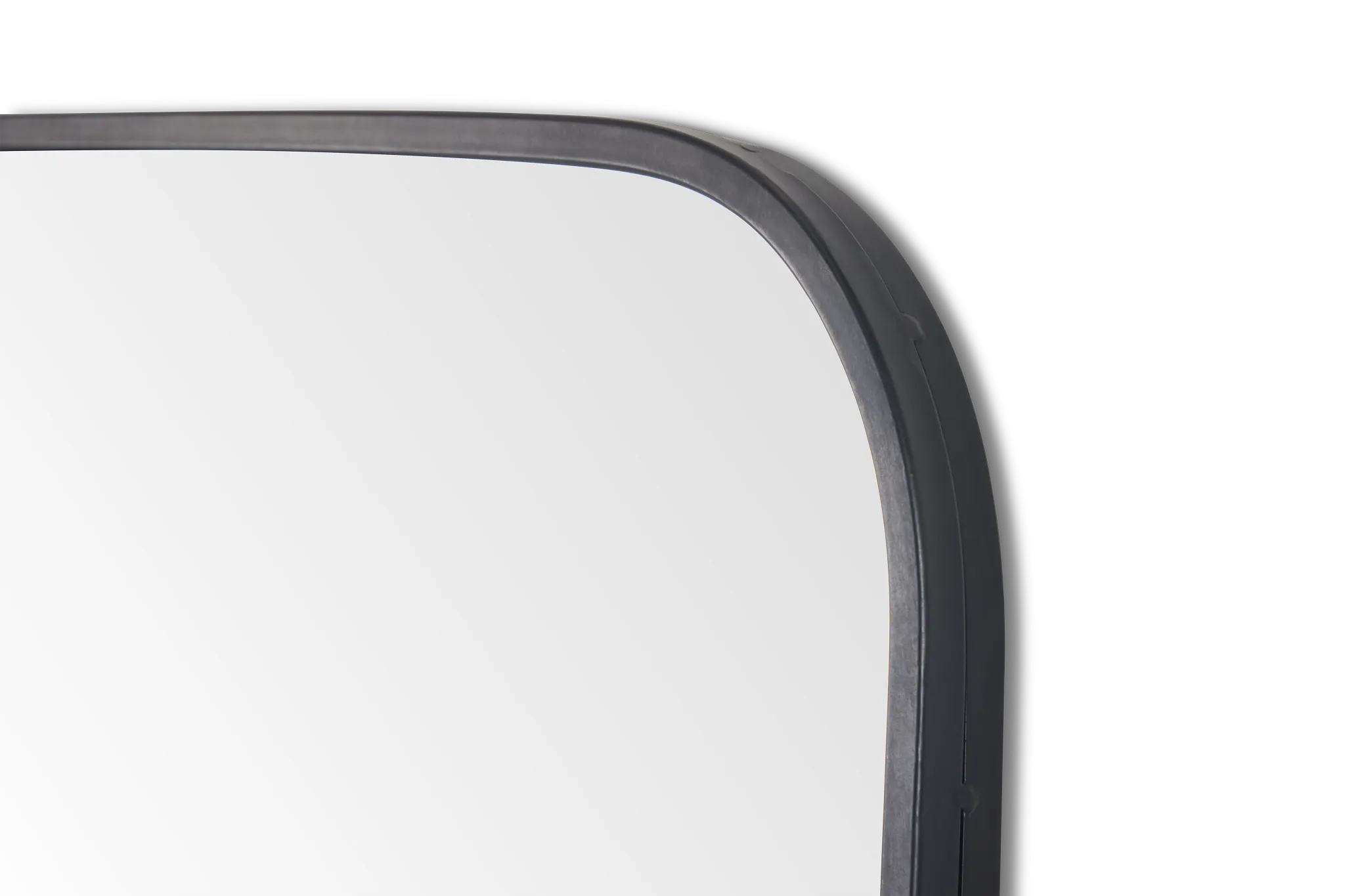 Hudson Black Small Mirror