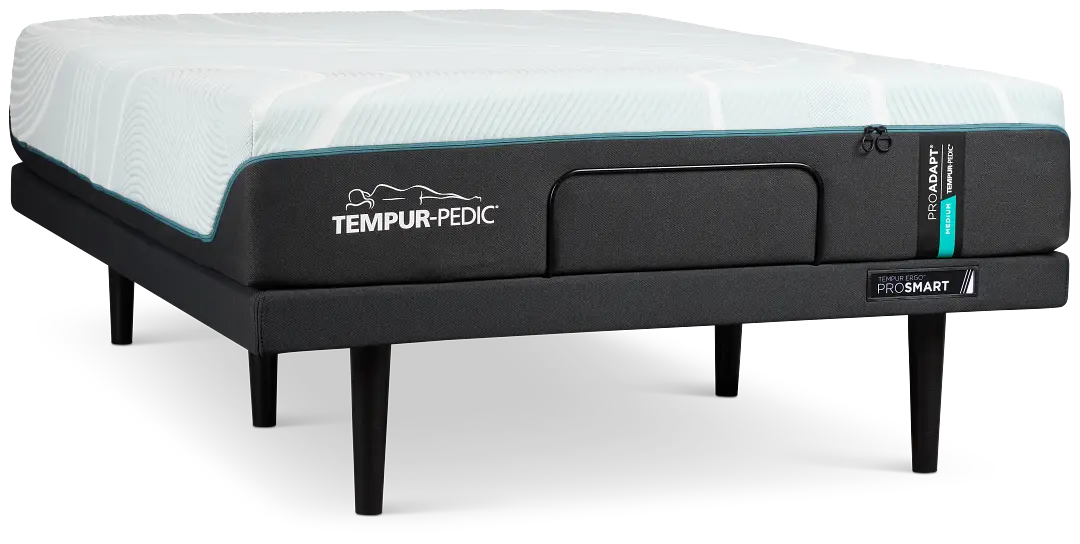 Tempur-pedic Tempur-proadapt Medium Ergo Prosmart Adjustable Mattress Set Tempur-pedic Tempur-proadapt Medium Ergo Prosmart Adjustable Mattress Set