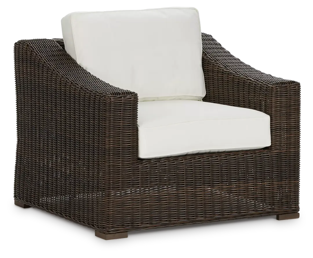 Canyon Dark Brown White Chair Canyon Dark Brown White Chair
