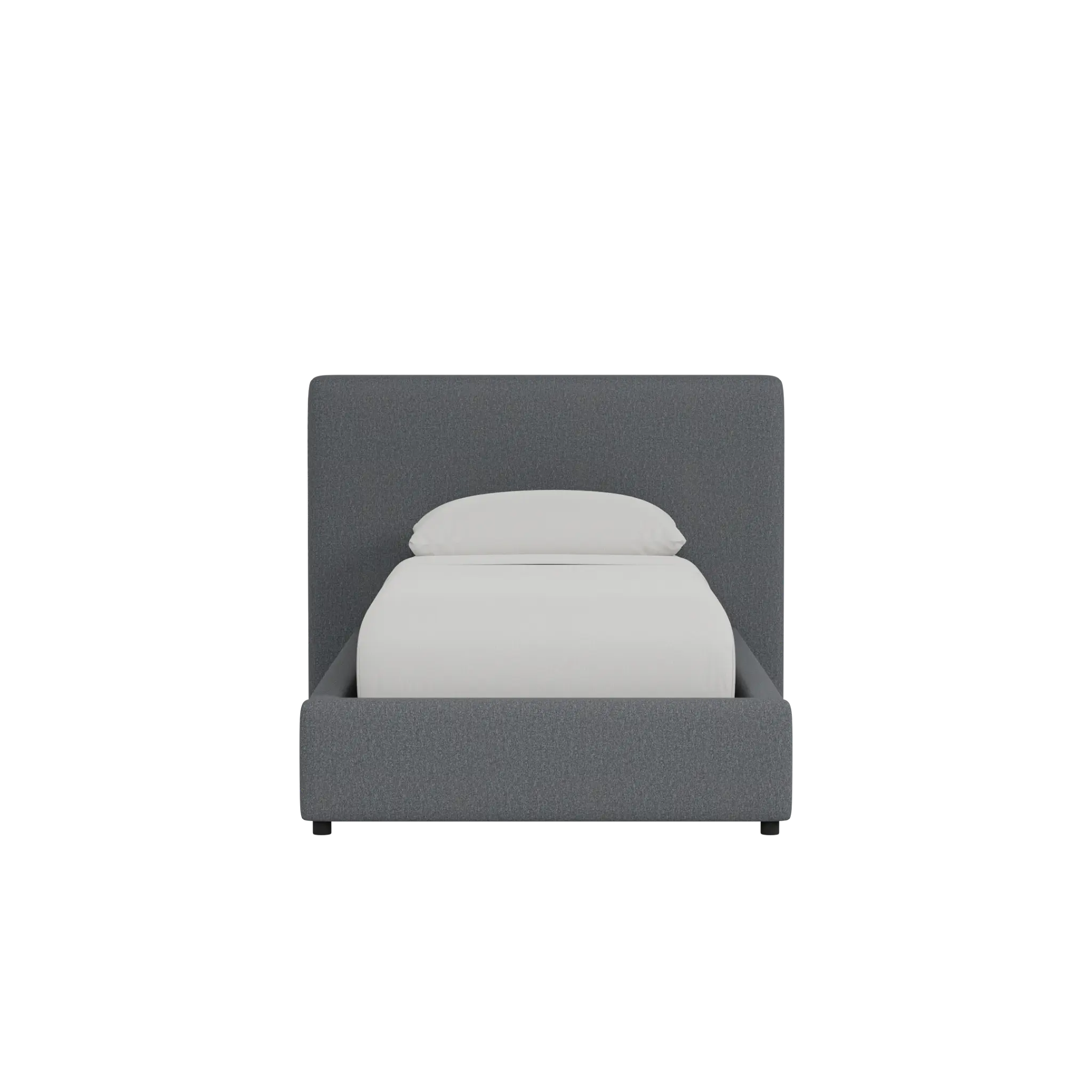 Grayton Linen Beige 44" Upholstered Platform Bed Grayton Linen Beige 44" Upholstered Platform Bed