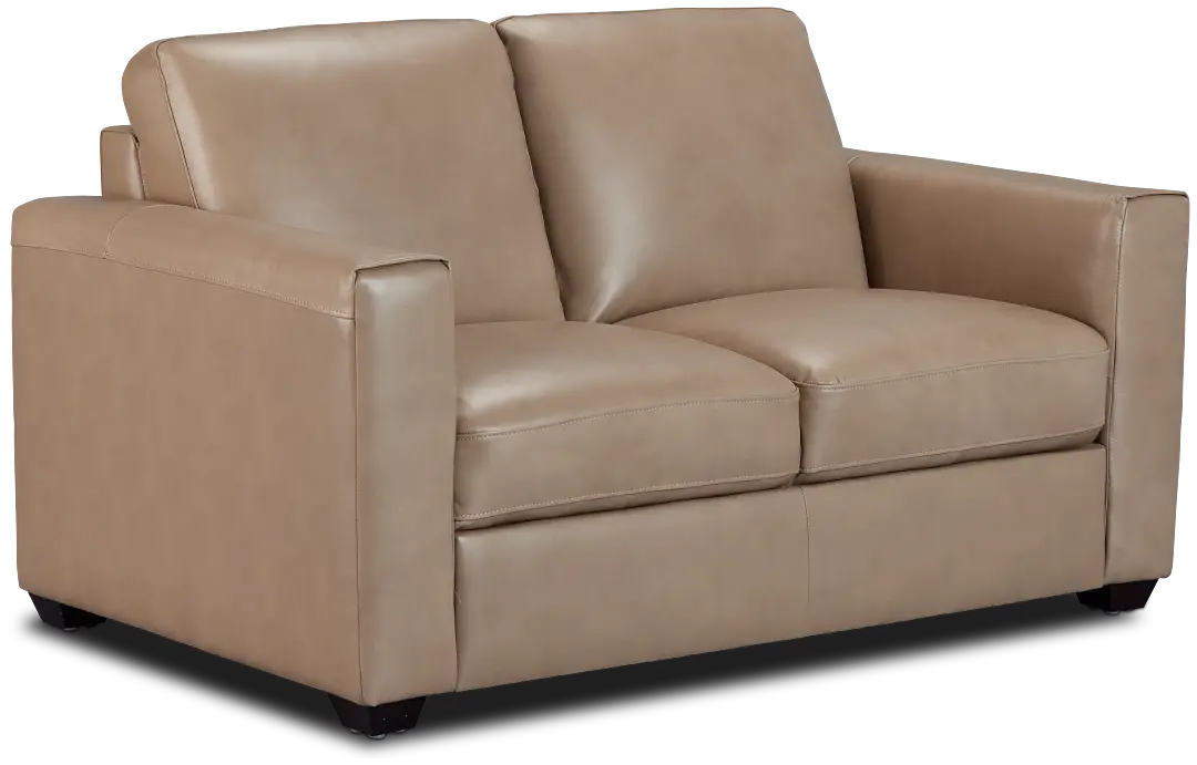Lane Taupe Lthr/vinyl Loveseat Lane Taupe Lthr/vinyl Loveseat
