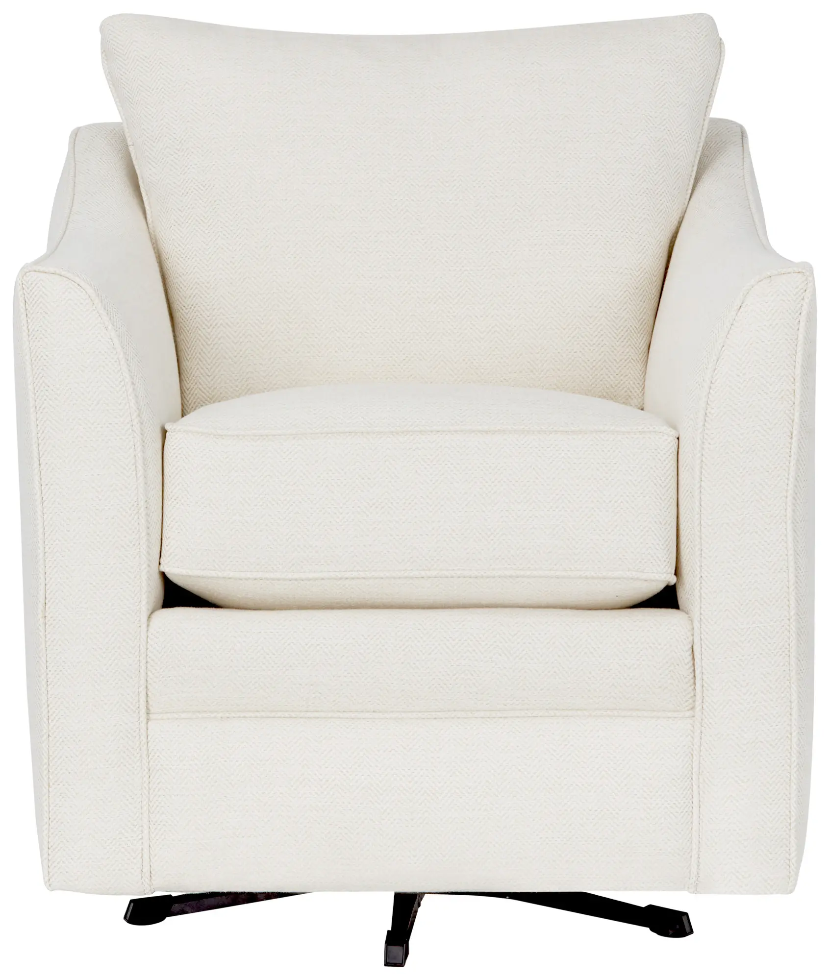 Avery White Fabric Swivel Rocking Glider Avery White Fabric Swivel Rocking Glider