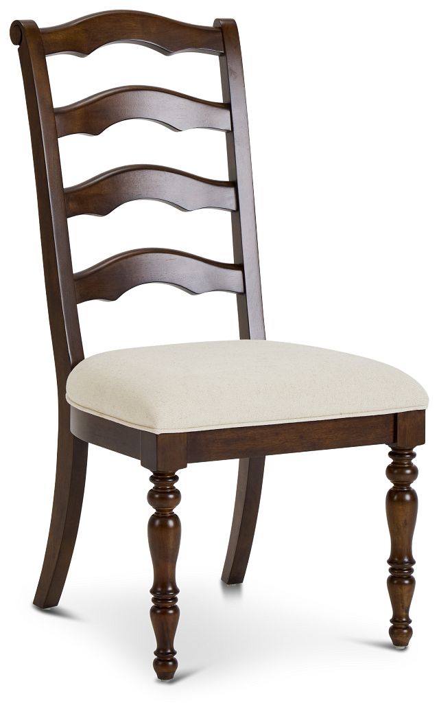 Savannah Dark Tone Upholstered Side Chair