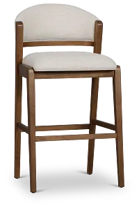 Rockford Light Tone 30" Upholstered Barstool