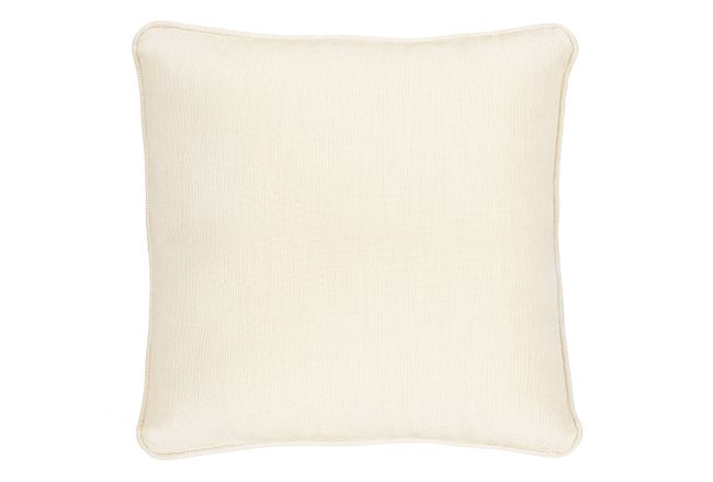 Demo Light Beige 18" Indoor/outdoor Accent Pillow