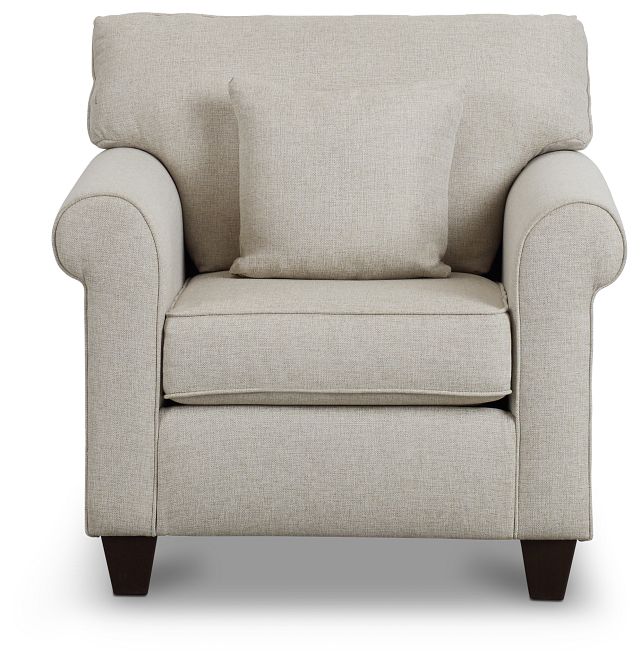 Cameron Beige Fabric Chair