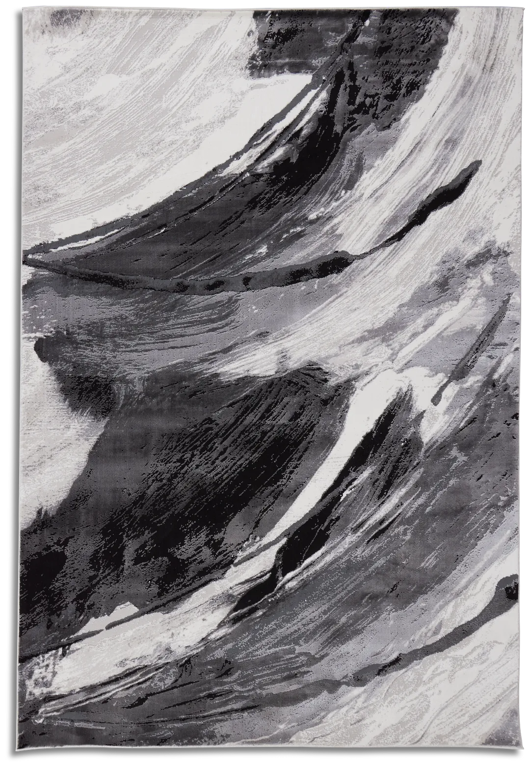 Angelina Dark Gray 5x8 Area Rug