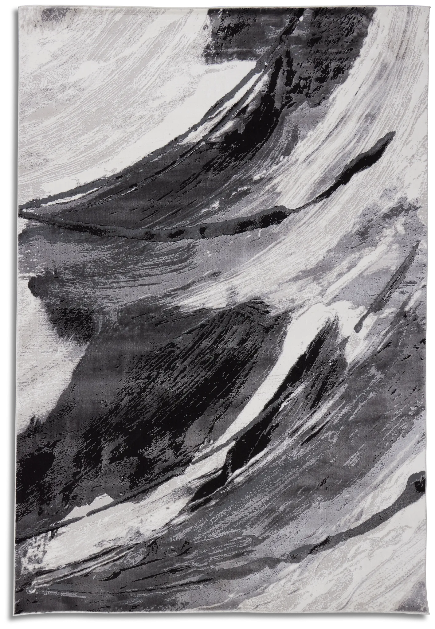 Angelina Dark Gray 5x8 Area Rug