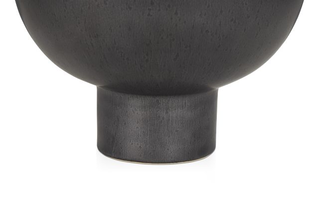Doni Black Large Vase