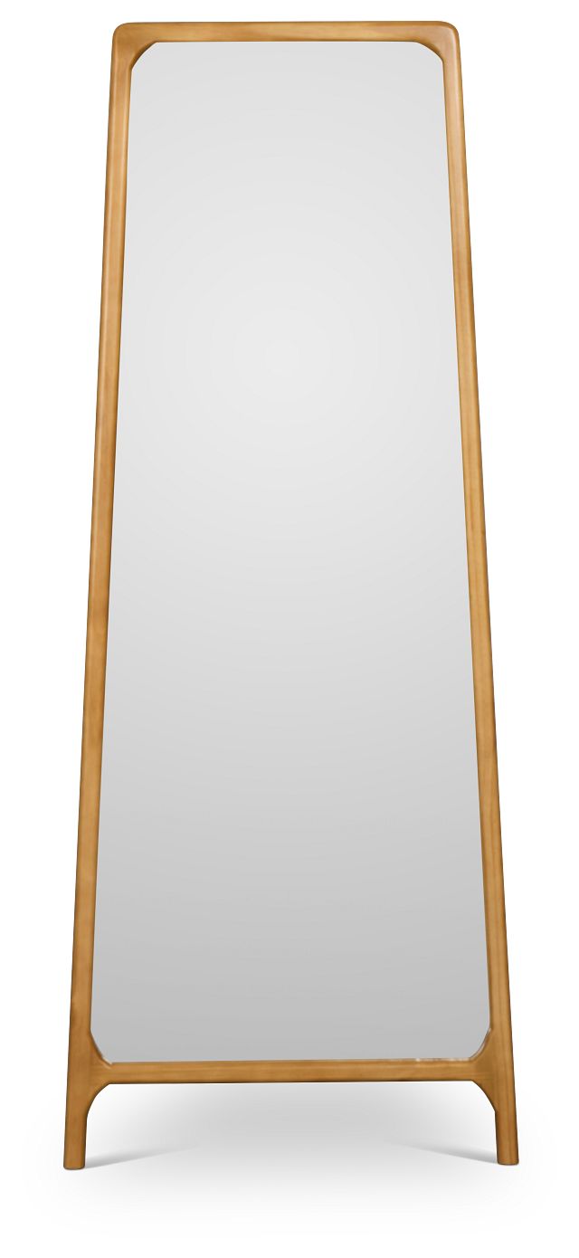 Dory Light Tone Floor Mirror