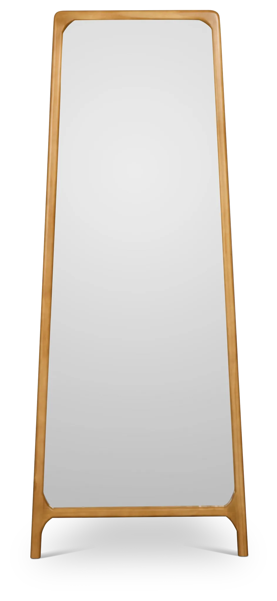 Dory Light Tone Floor Mirror