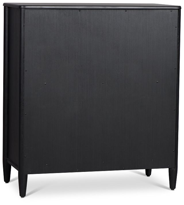 Stockton Black Drawer Chest