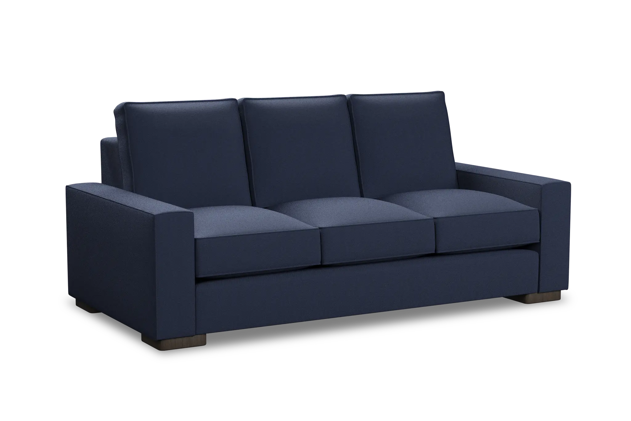 Edgewater Peyton Dark Blue 84" Sofa W/ 3 Cushions Edgewater Peyton Dark Blue 84" Sofa W/ 3 Cushions