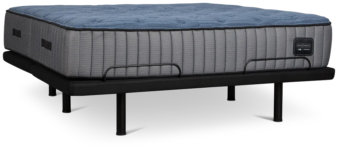 Kevin Charles By Sealy Reserve Lux Ultra Plush Elite Adjustable Mattress Set