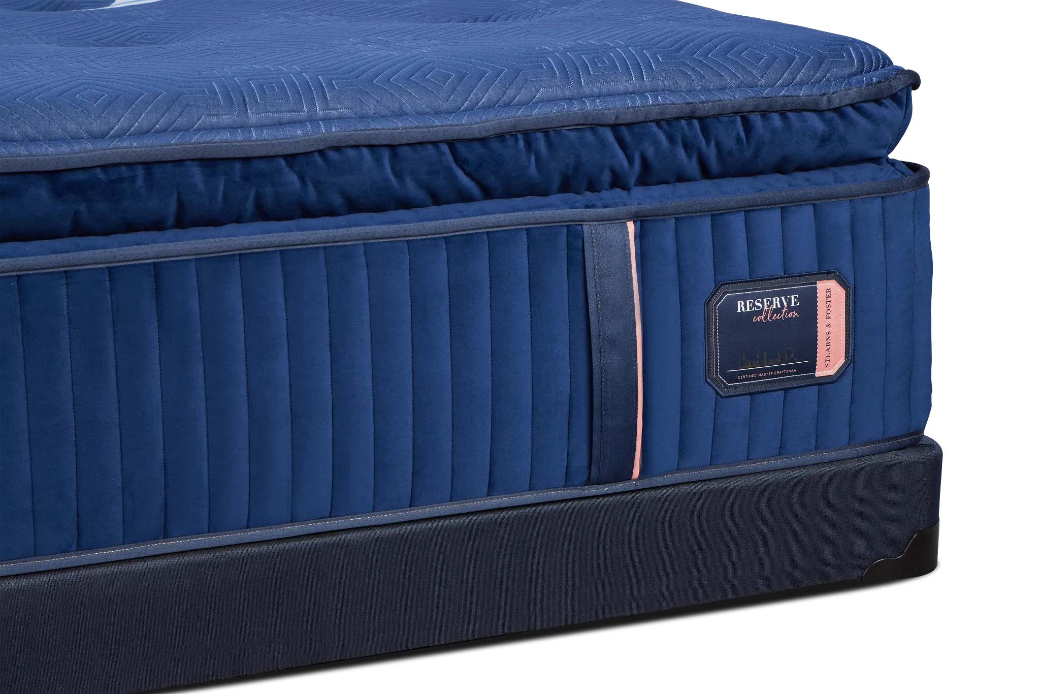 Stearns & Foster Reserve Soft Euro Pillow Top Low-profile Mattress Set