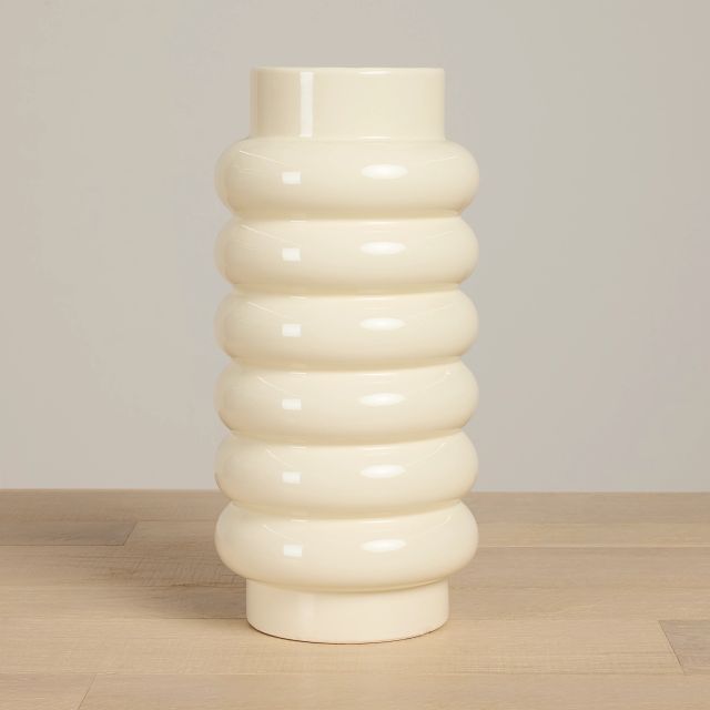 Jonni White Large Vase