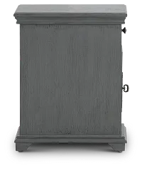 Alexis Dark Gray Small Cabinet