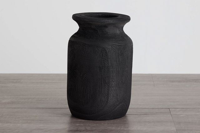 Elza Black 6" Vase