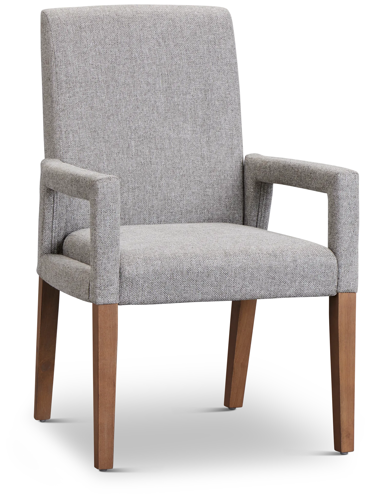 Provo Gray Upholstered Arm Chair