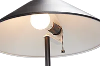 Cova Black Metal Table Lamp