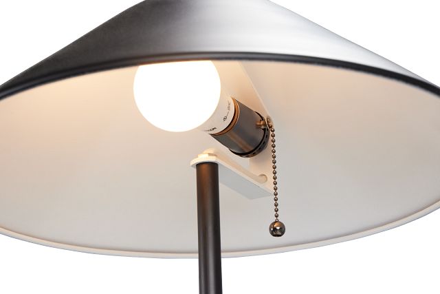 Cova Black Metal Table Lamp