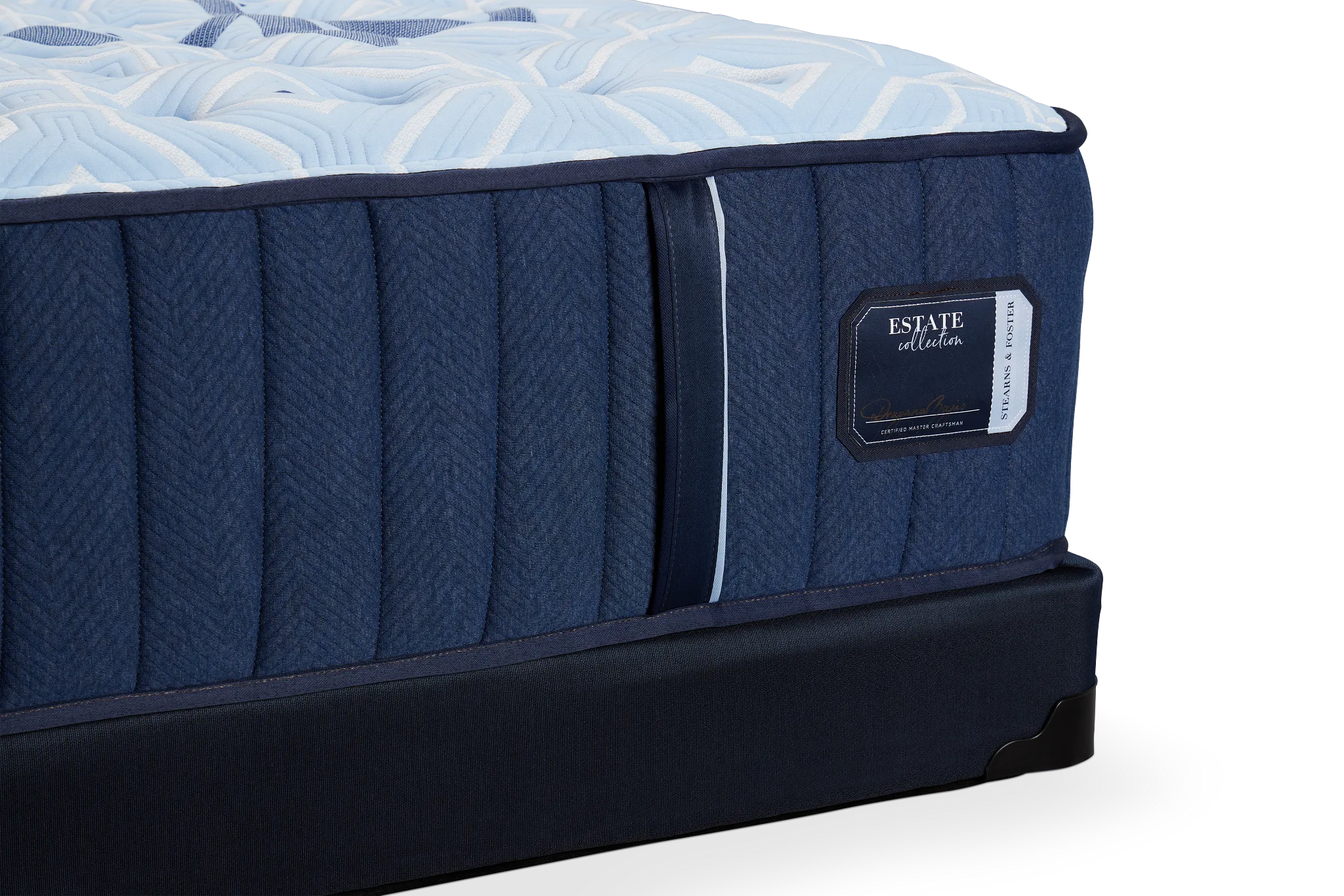 Stearns & Foster Estate Firm Low-profile Mattress Set