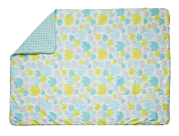 Tulip Light Blue 5 Piece Crib Bedding Set
