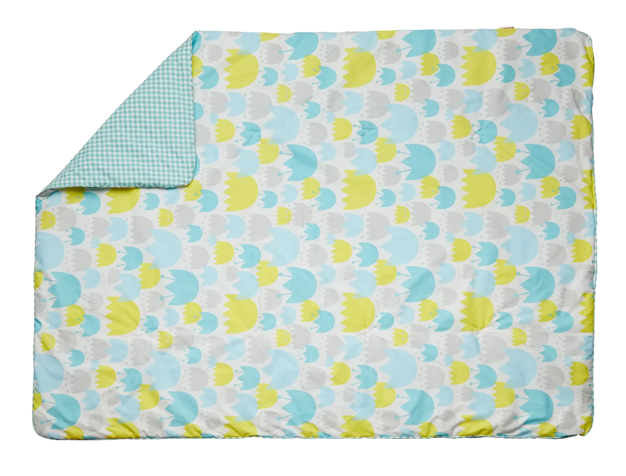 Tulip Light Blue 5 Piece Crib Bedding Set Tulip Light Blue 5 Piece Crib Bedding Set