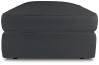 Siesta Peyton Dark Blue Fabric Ottoman