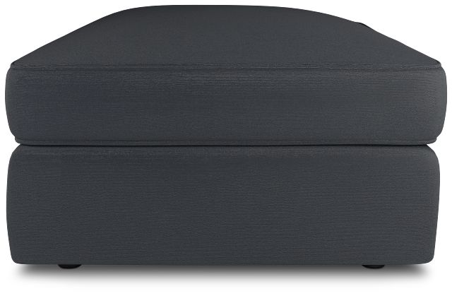 Siesta Peyton Dark Blue Fabric Ottoman