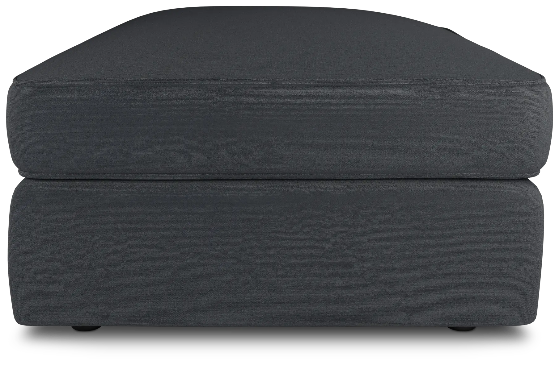 Siesta Peyton Dark Blue Fabric Ottoman Siesta Peyton Dark Blue Fabric Ottoman