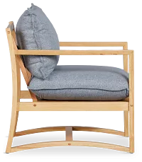 Kento Gray Accent Chair