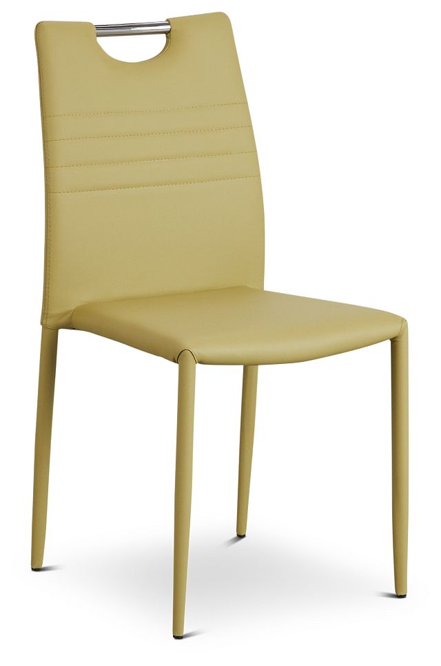 Skyline Light Green Upholstered Side Chair