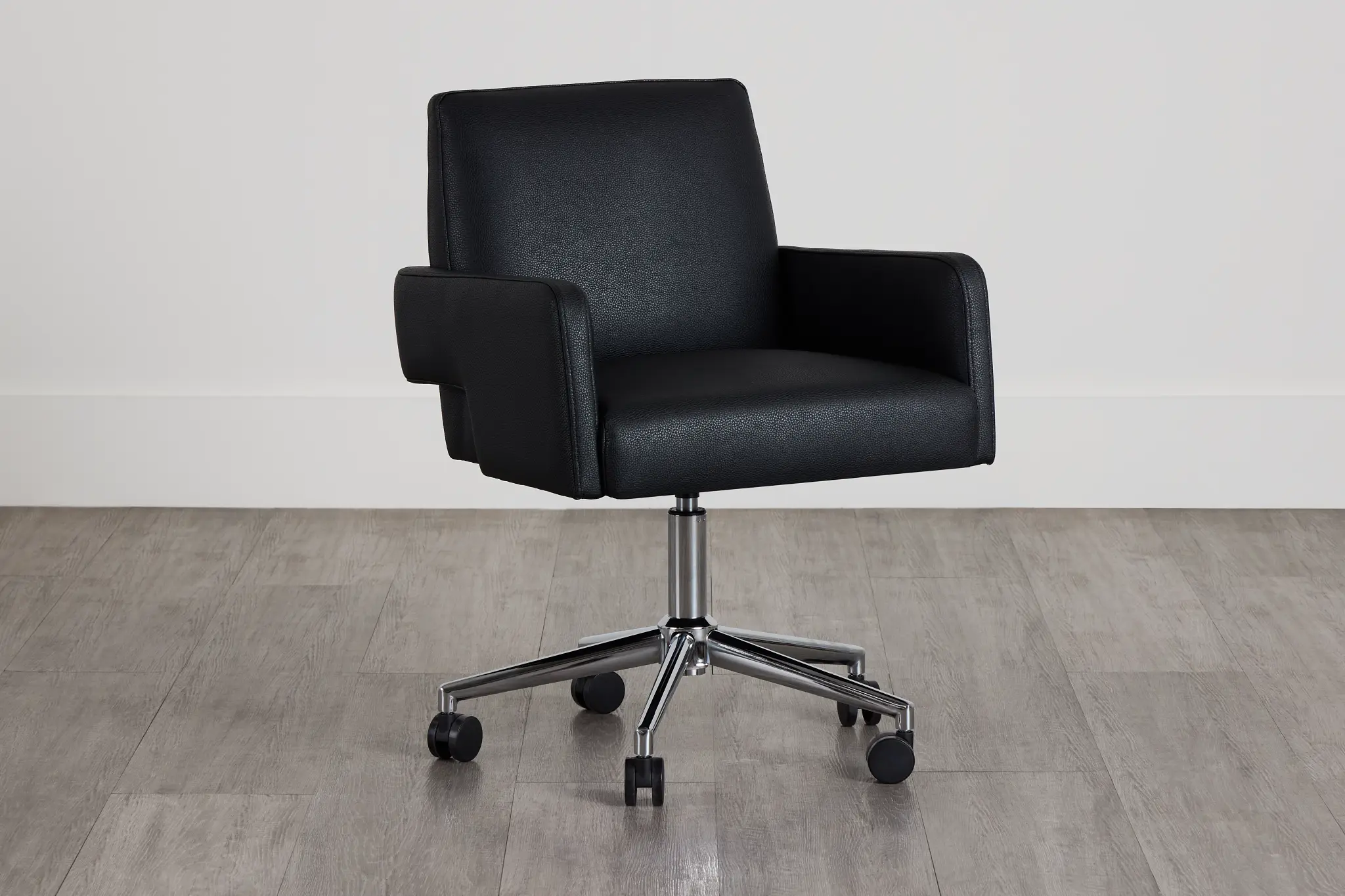 Skye Black Swivel Desk Chair Skye Black Swivel Desk Chair
