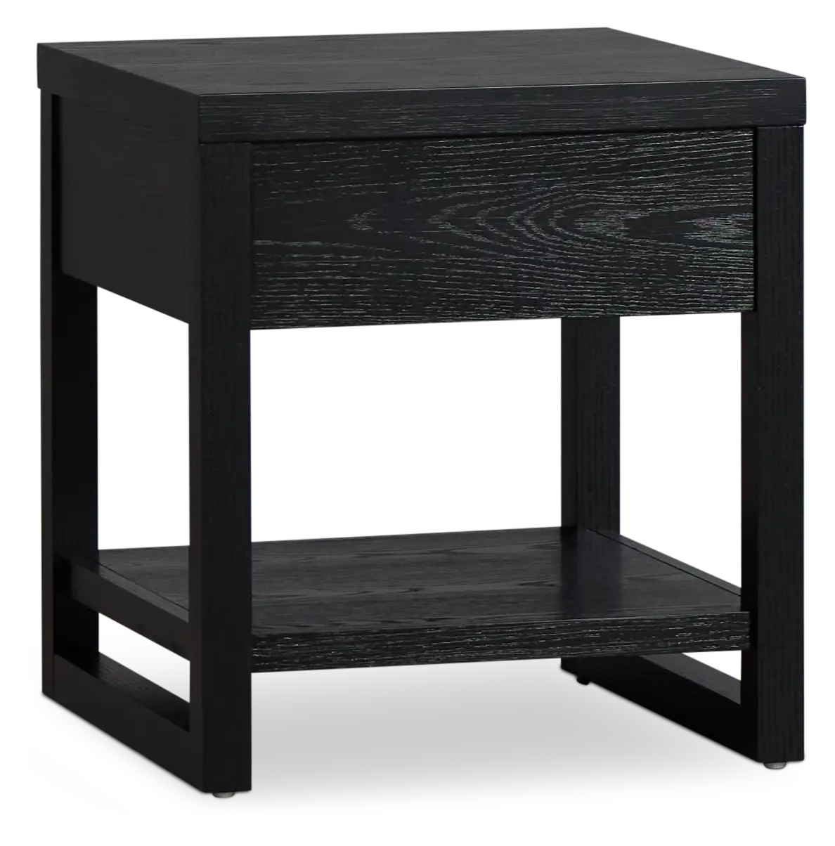 Williamsburg Black Square End Table Williamsburg Black Square End Table