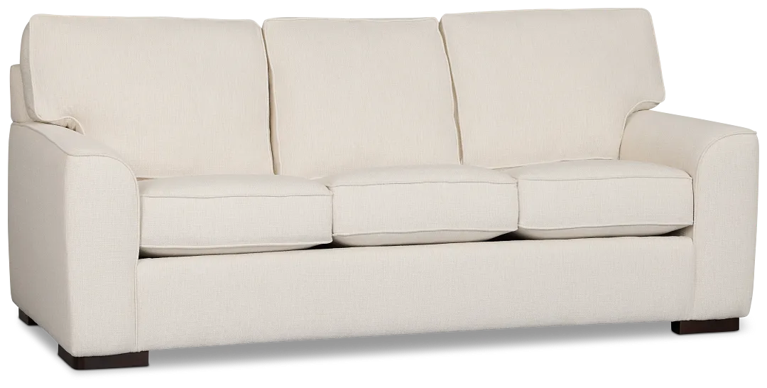 Sinclair Light Beige Fabric Innerspring Sleeper