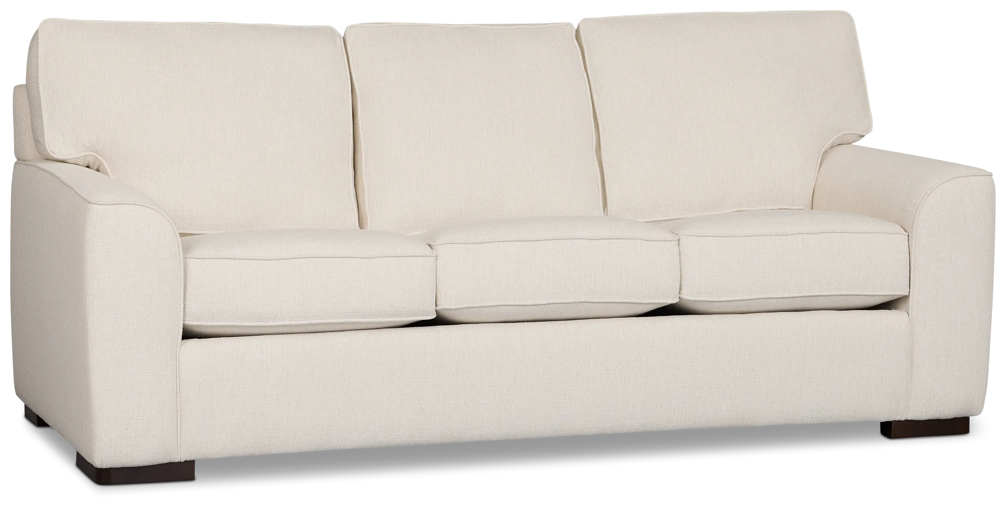 Sinclair Light Beige Fabric Innerspring Sleeper