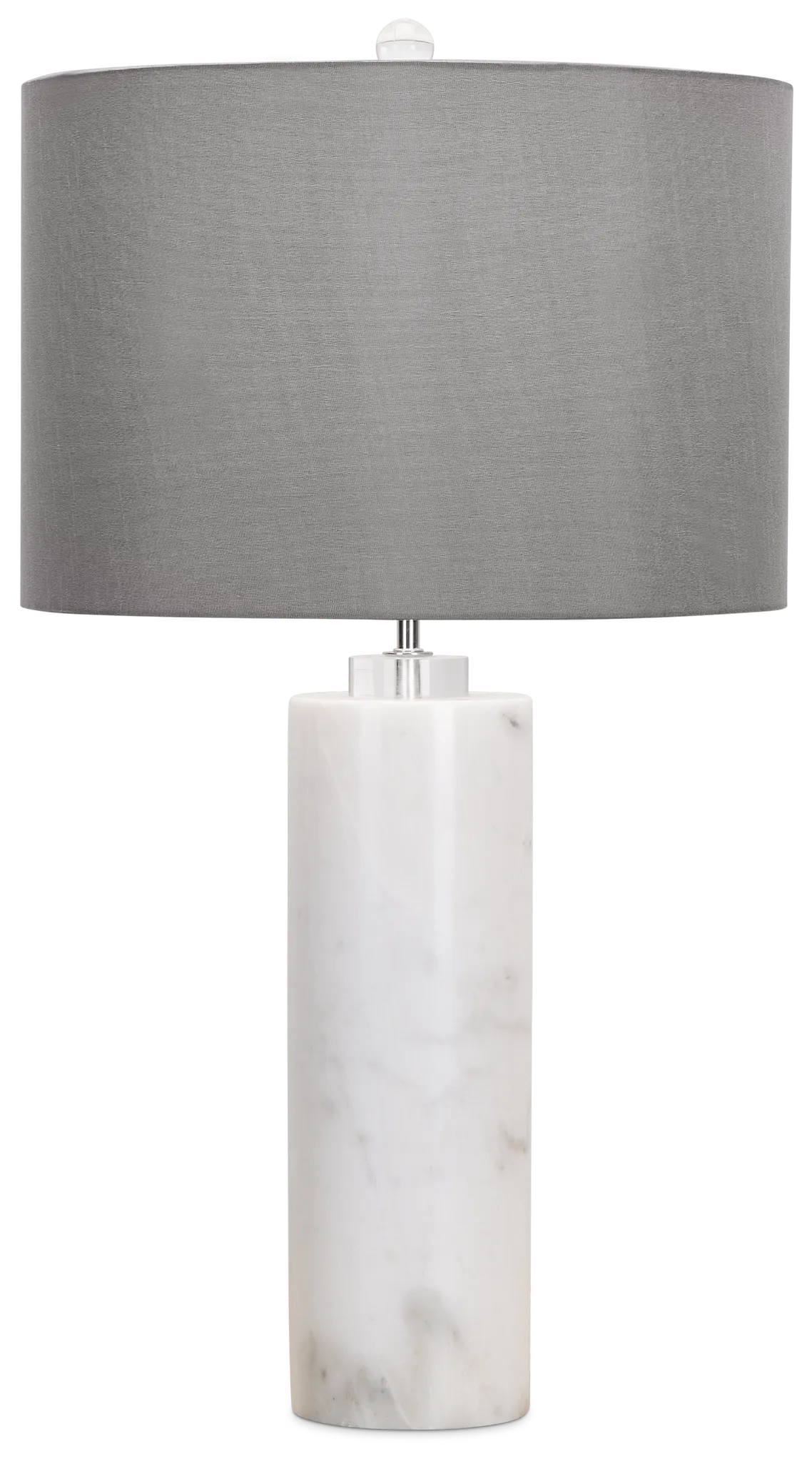 Pippi Gray Marble Table Lamp