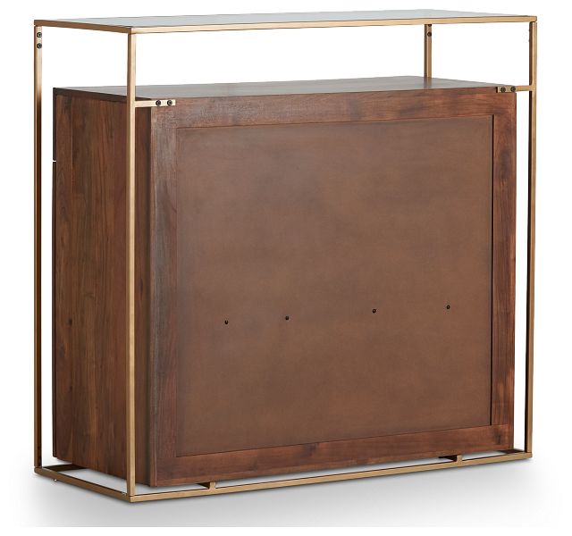 Alexa Dark Tone Wood Bar